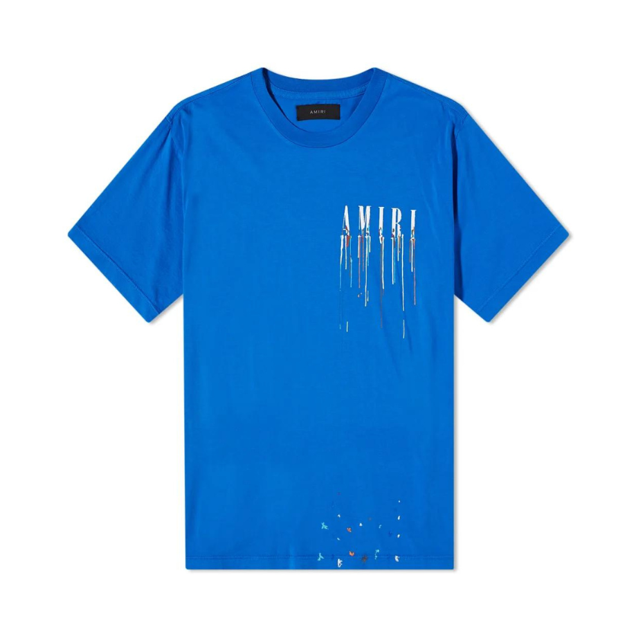 Amiri Pain Blue T-shirt