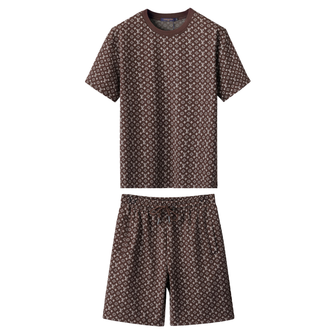 Monogram Short Set
