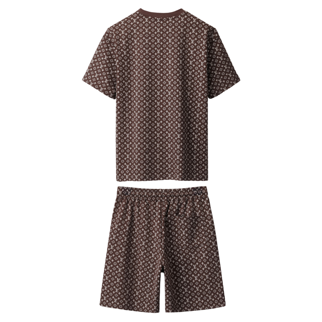 Monogram Short Set