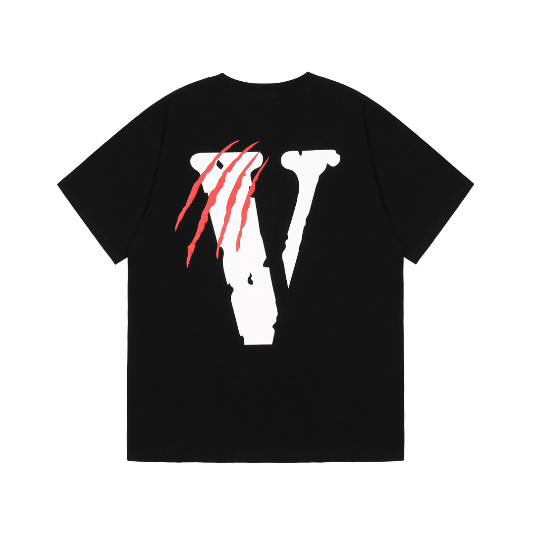 Vlone Black V Panther T-shirt