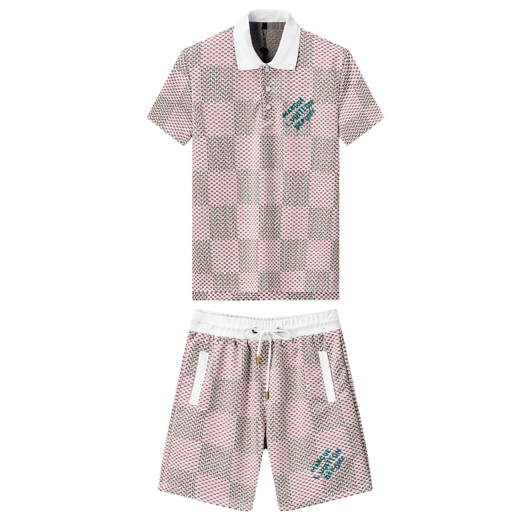 Monogram Short Set