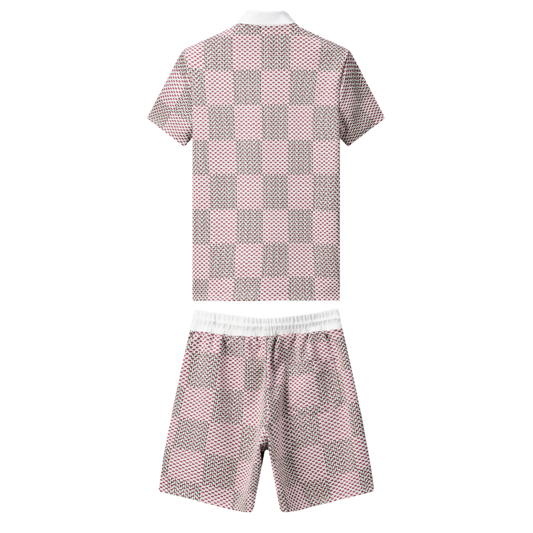 Monogram Short Set