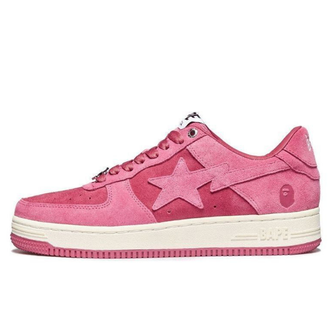 Bape Bapesta Pink Rose