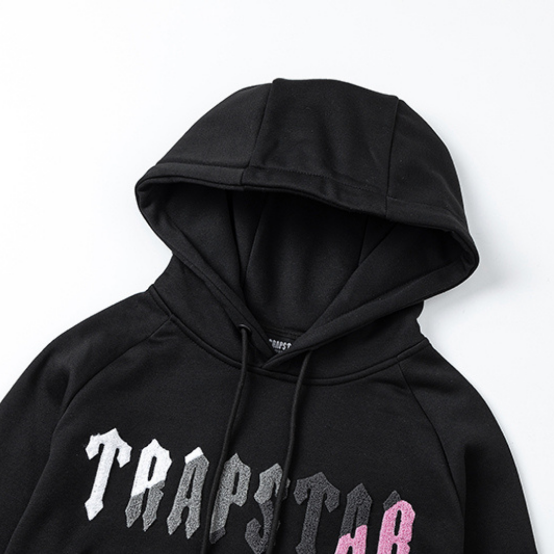 Decoded 2.0 Hooded Black Pink Tracksuit