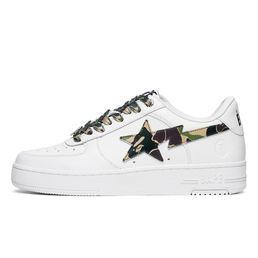 Bape Bapesta Camo Green