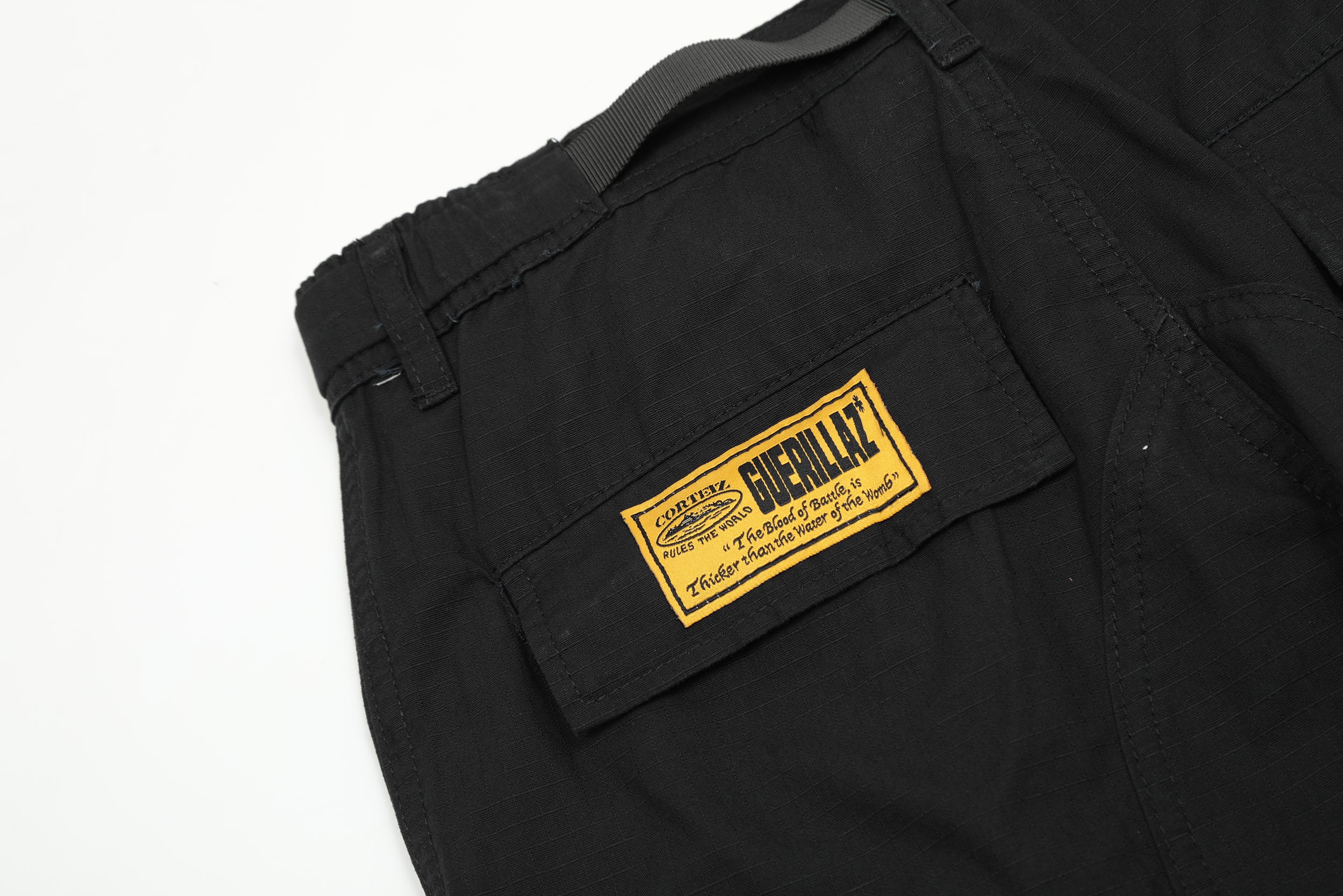 Corteiz Alcatraz Yellow Cargo Pants – SNW