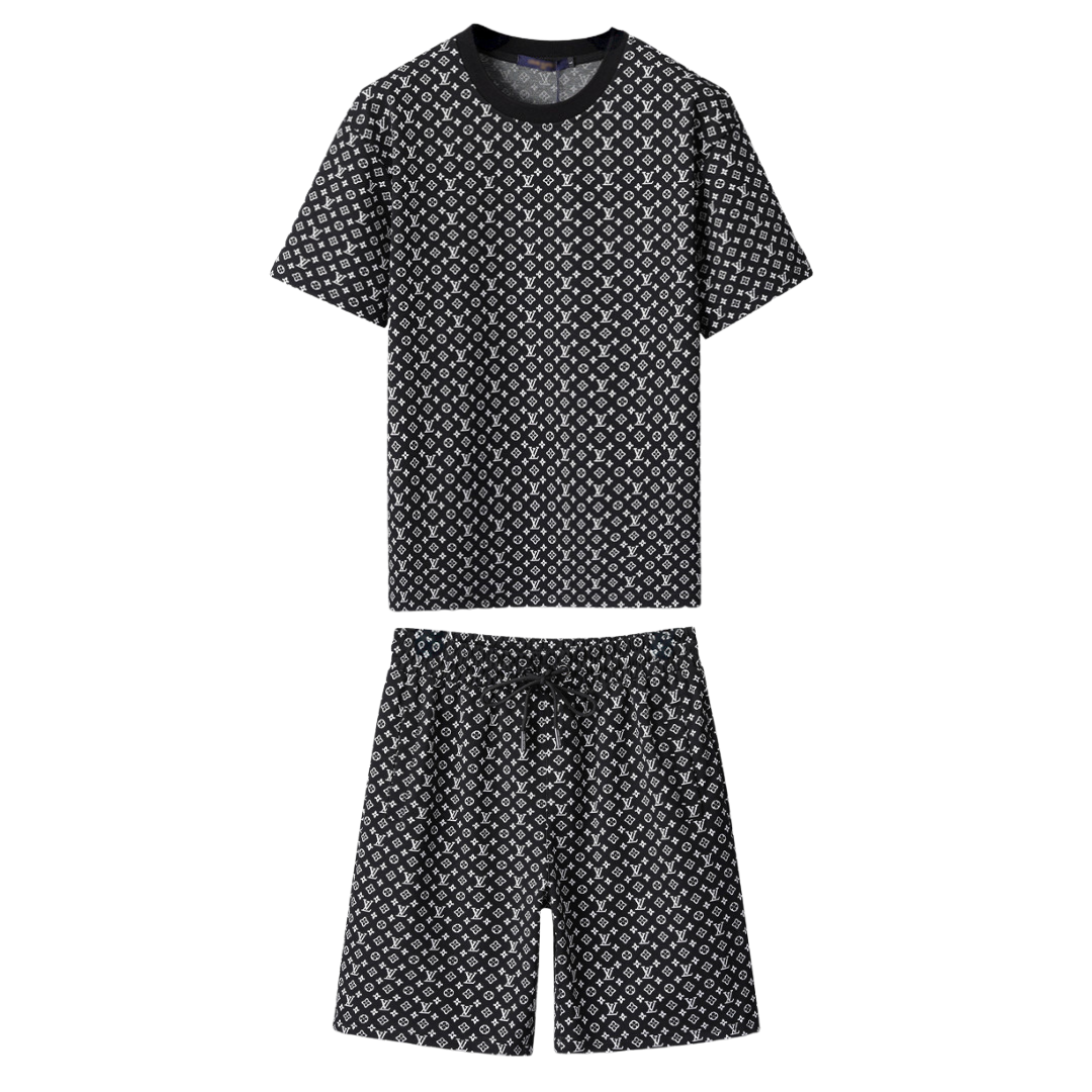 Monogram Short Set