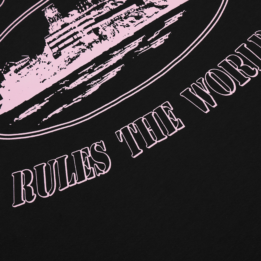 Rules The World Black T-shirt
