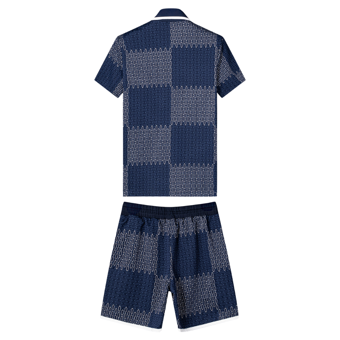 Monogram Short Set