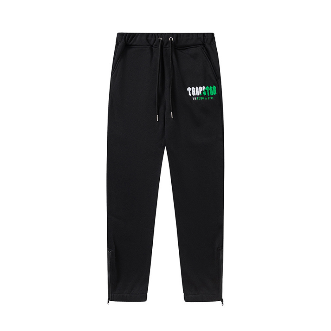 Decoded 2.0 Hooded Black Green Tracksuit