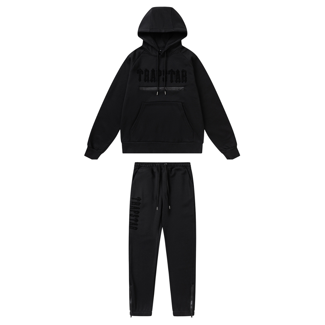 Decoded 2.0 Hooded Triple Black Tracksuit