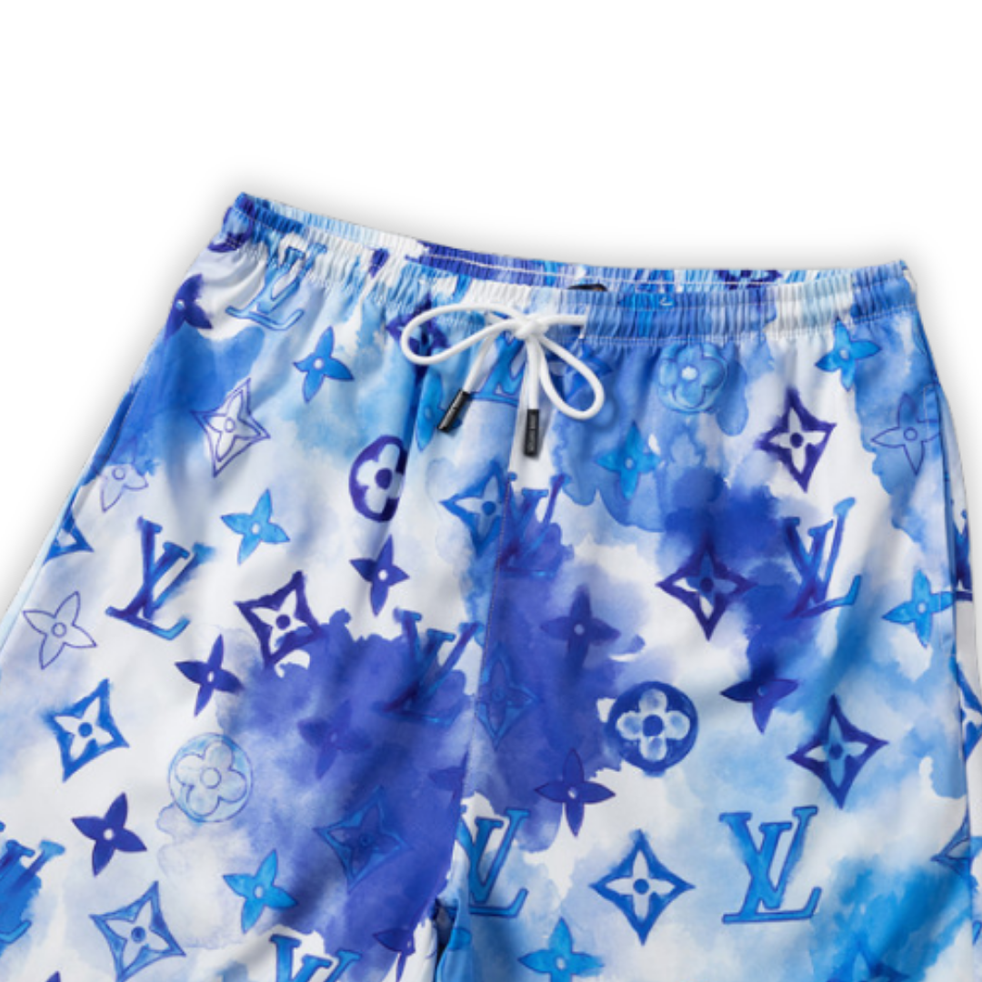 Monogram Short Set