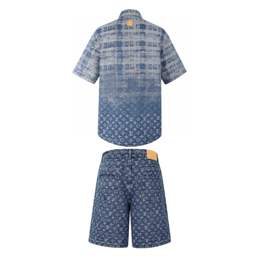 Monogram Short Set