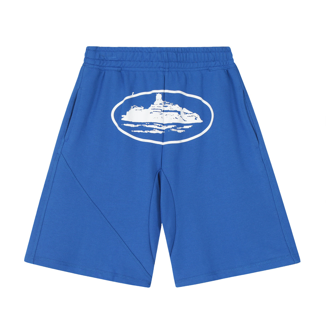 Corteiz Alcatraz Blue Shorts