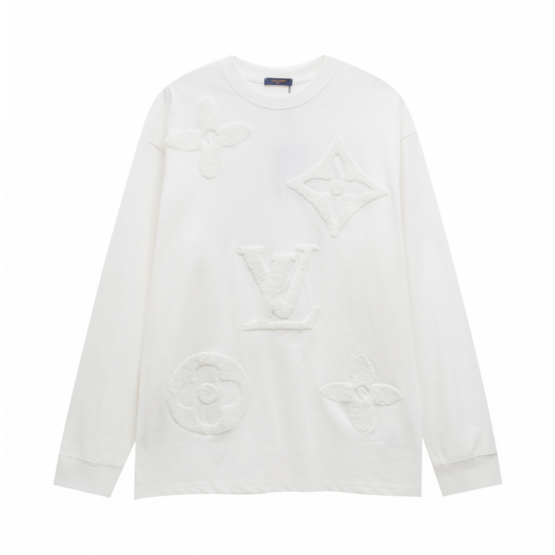 Lv Graphic Monogram Sweatshirt