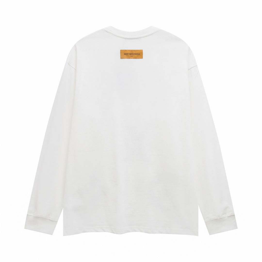 Lv Graphic Monogram Sweatshirt