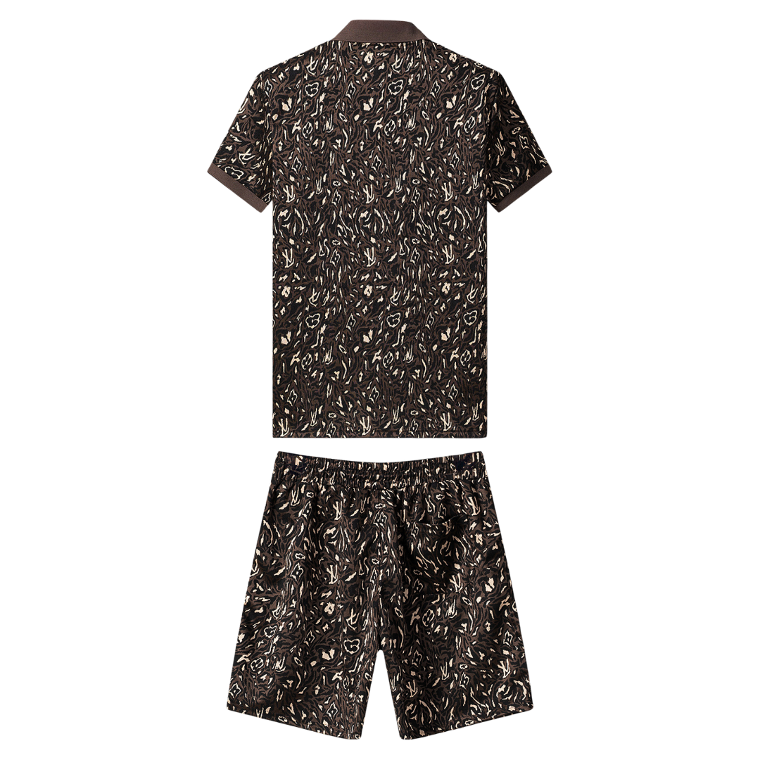 Monogram Short Set