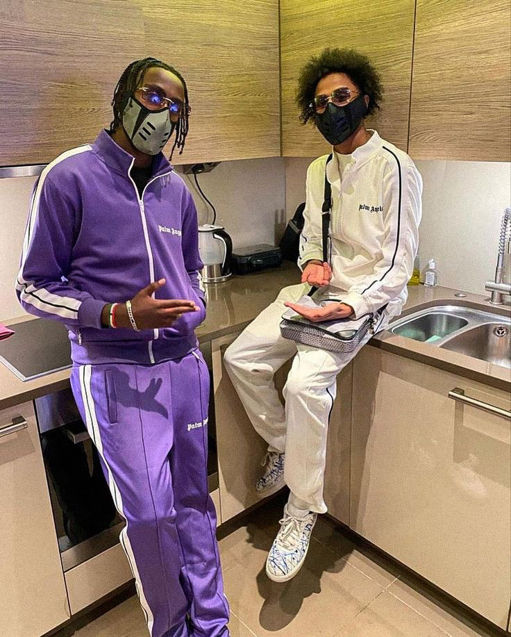 Palm angels tracksuit purple online