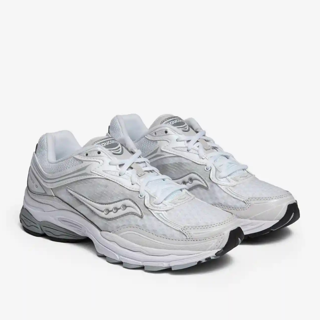 Saucony White Grey