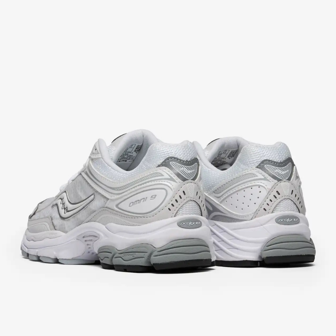 Saucony White Grey