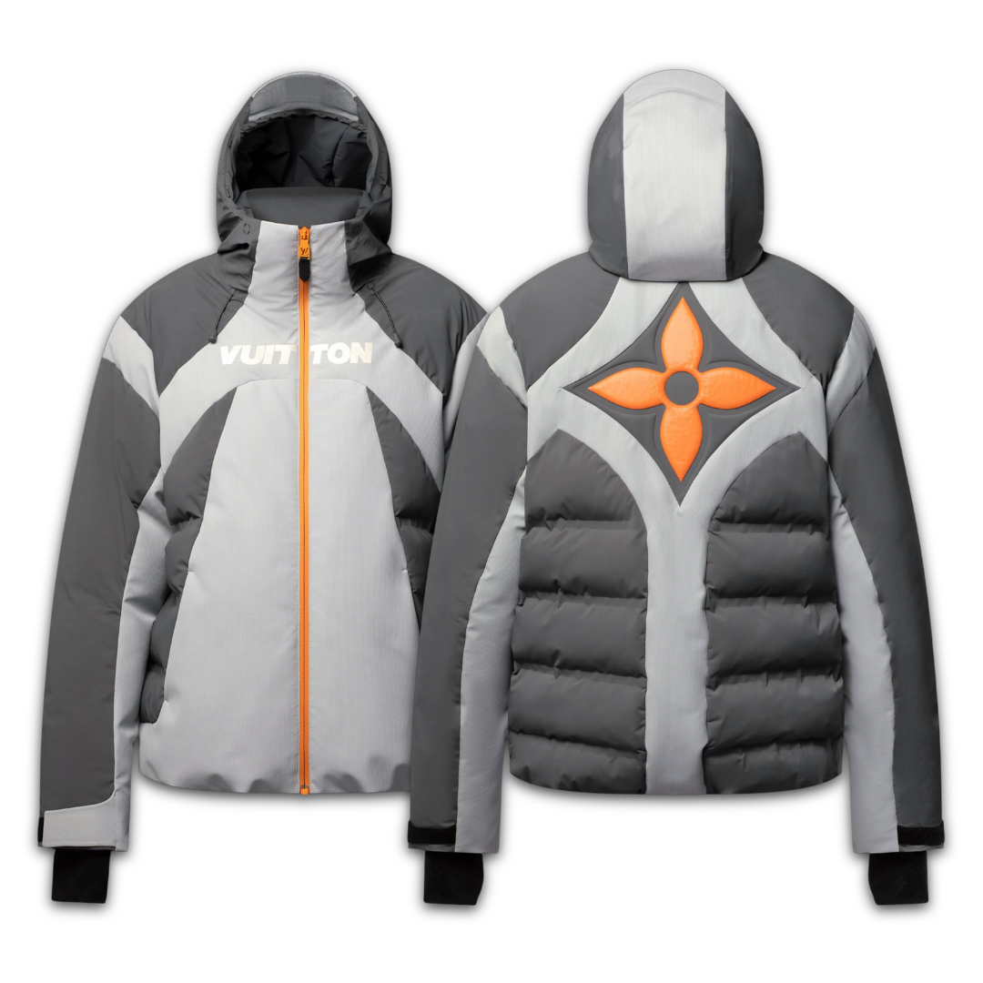 Monogram Grey Technical Jacket