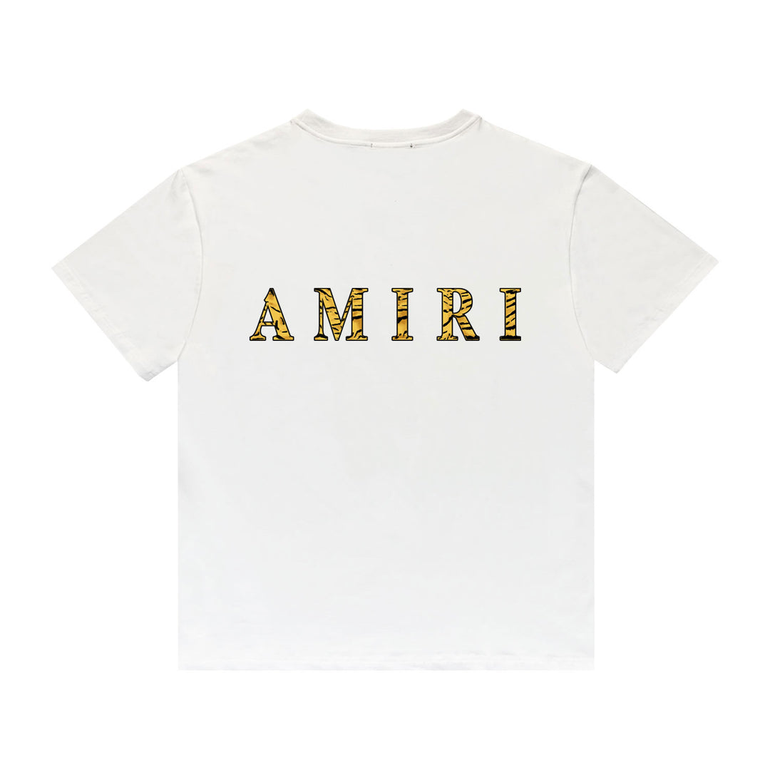 Amiri Tiger Logo White T-shirt