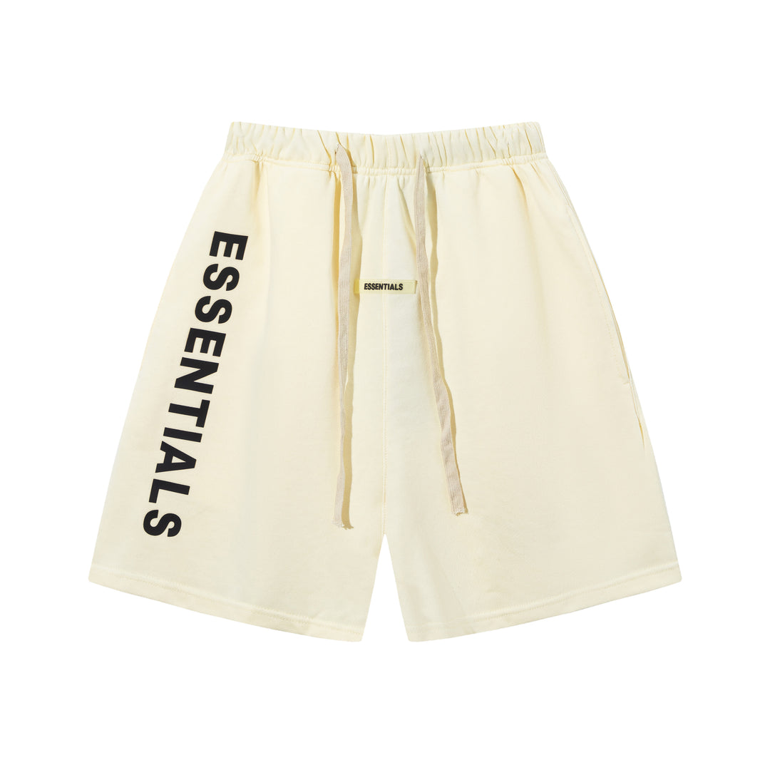 Essentials Beige Shorts