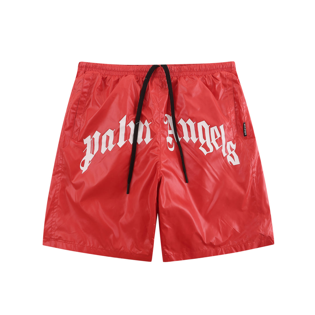 Palm Angels Red Swim Shorts