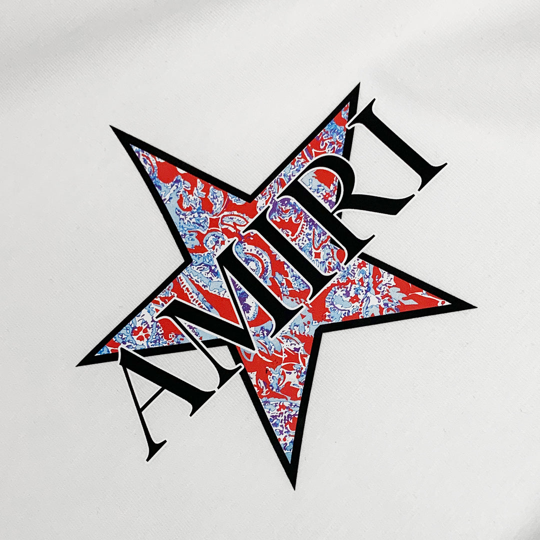 Amiri Paisley Star T-shirt