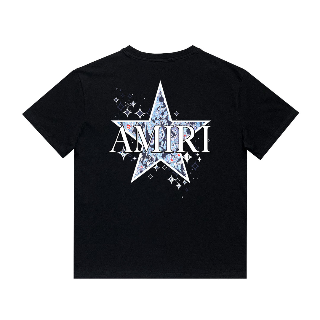 Amiri Paisley Star T-shirt