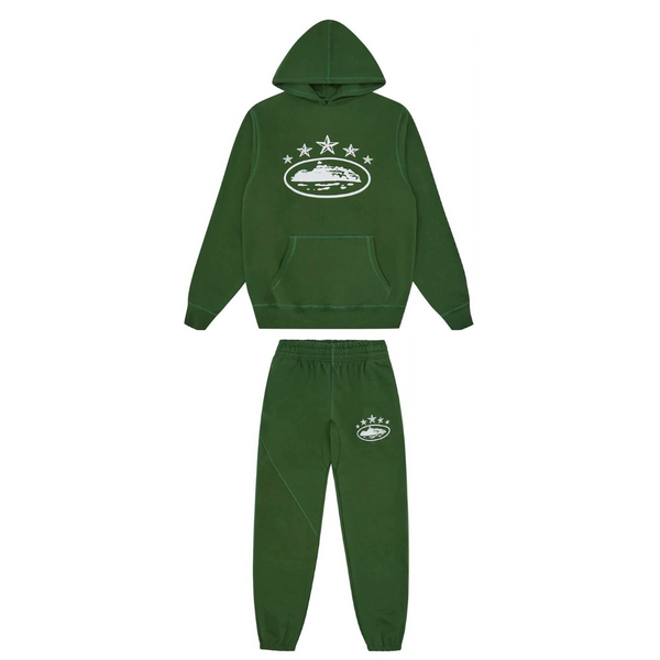 Corteiz 5 Starz Green Tracksuit – SNW