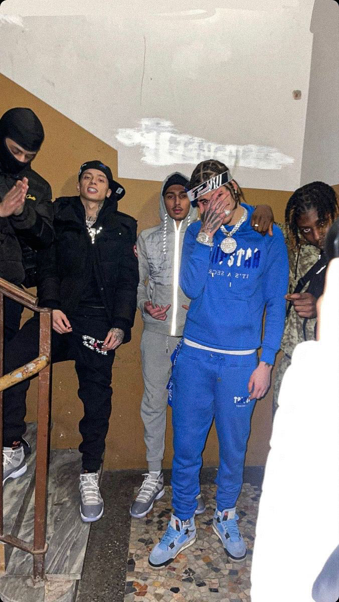 Trapstar Decoded Blue Tracksuit