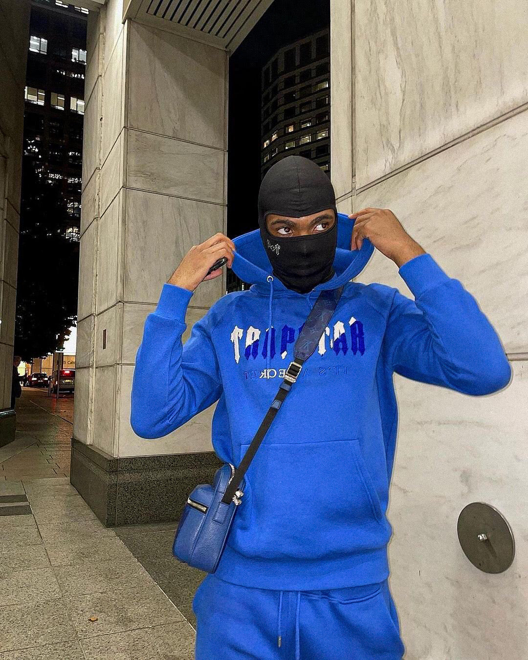 Trapstar Decoded Blue Tracksuit